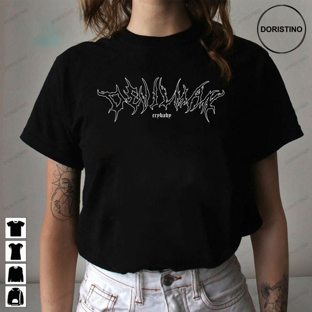 Devilman Crybaby Lettering Limited Edition T-shirts